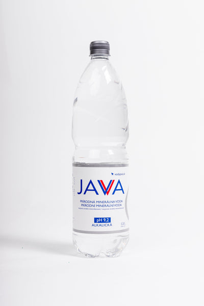 Vanilla Java Water JAVA prírodná alkalická voda - 1,5L (4x6ks) – Voda JAVA